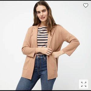 JCREW Sophie sweater blazer